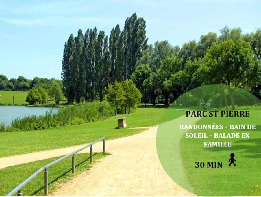 L'Eclat Prestigieux : Quartier Henriville Amiens Exterior foto